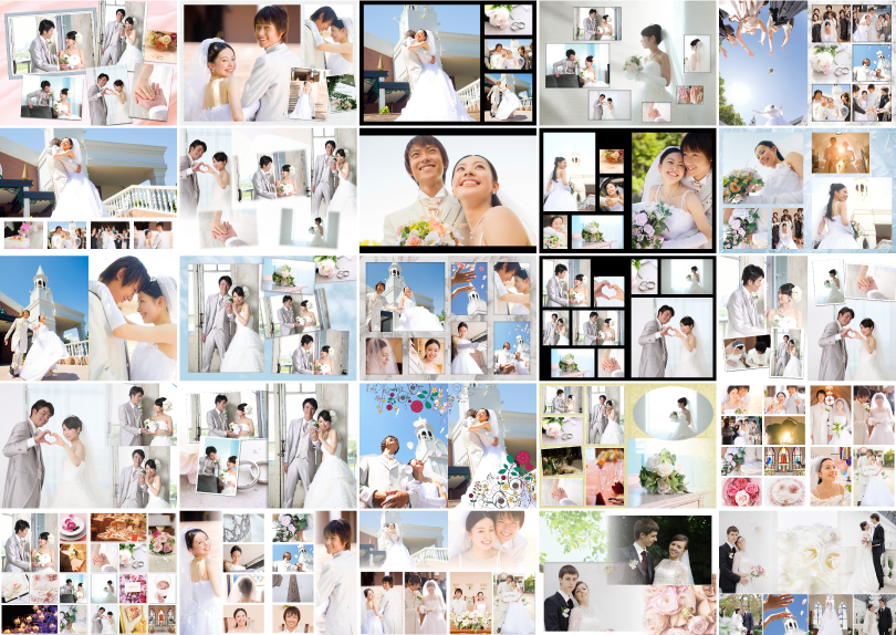 テンプレート一覧 結婚式フォトアルバム フジフォト株式会社 Fujiphoto